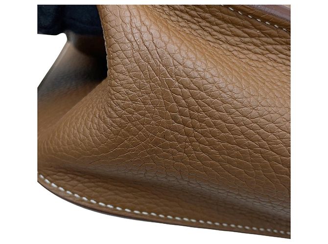 Hermès Bolsa Hermes Kara em couro Alezan Marrom - vista 9