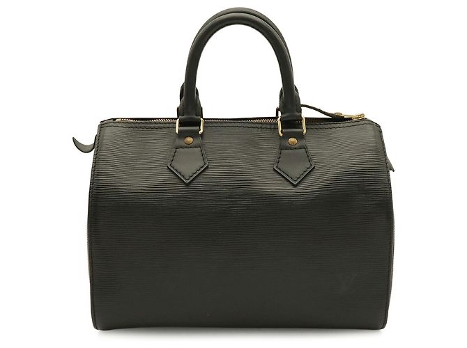 Borsa Louis Vuitton Epi Speedy 25 Nero - vista 2