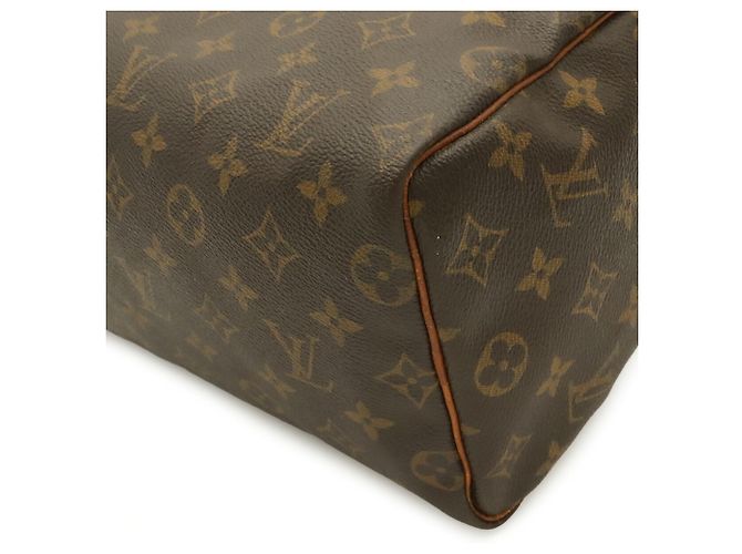 Borsa Louis Vuitton Monogram Speedy 25 Marrone Monogramma - vista 4