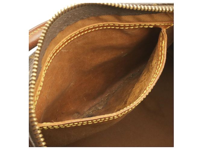 Borsa Louis Vuitton Monogram Speedy 25 Marrone Monogramma - vista 9