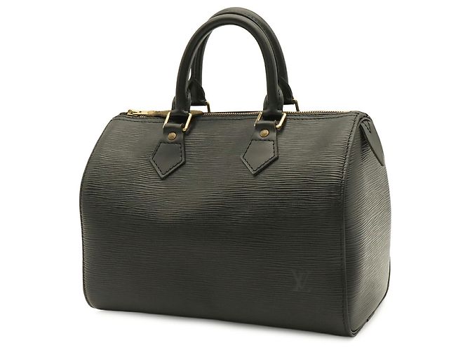 Borsa Louis Vuitton Epi Speedy 25 Nero - vista 3