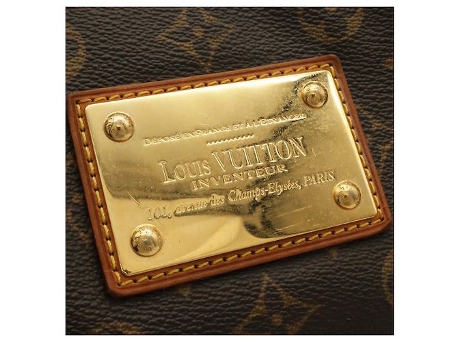 Borsa a tracolla Louis Vuitton Monogram Thames GM Marrone Monogramma - vista 6