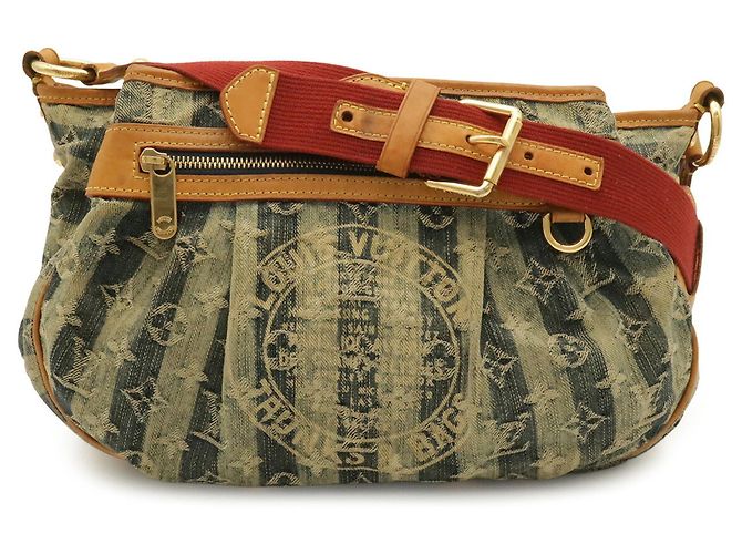 Bolso de hombro Louis Vuitton Monogram Denim Azul Monograma - vista 2