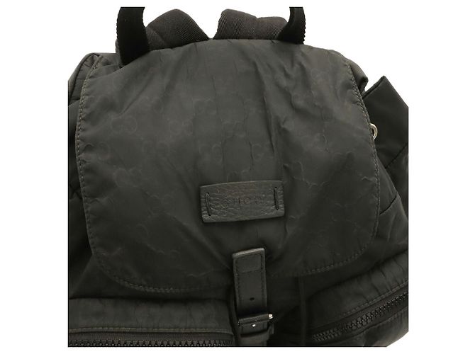 Zaino Gucci GG Nylon Nero - vista 5