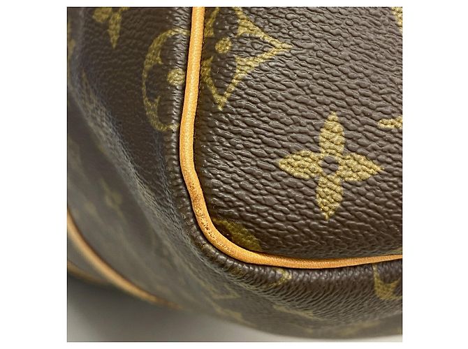 Keepall Borsa Boston Louis Vuitton Marrone - vista 6