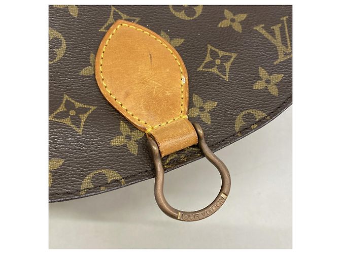 Borsa a tracolla Louis Vuitton Monogram Saint Cloud GM Marrone - vista 10