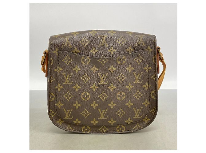 Borsa a tracolla Louis Vuitton Monogram Saint Cloud GM Marrone - vista 12