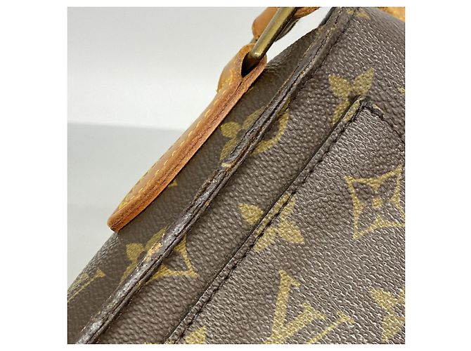 Borsa a tracolla Louis Vuitton Monogram Saint Cloud GM Marrone - vista 6