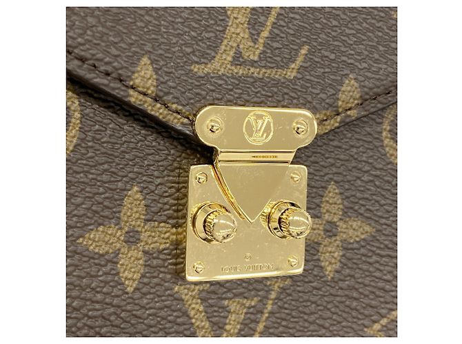 Borsa a tracolla/Pochette Louis Vuitton Monogram Métis M13572 Marrone - vista 6
