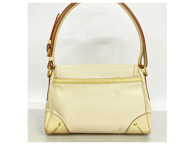 Borsa a tracolla Louis Vuitton Suhali Resenciale Bianco - vista 12