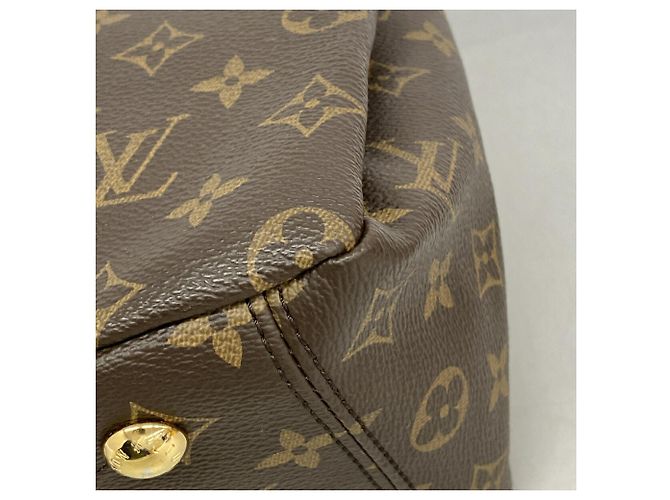 Borsa Louis Vuitton Monogram Pallas Nero - vista 7
