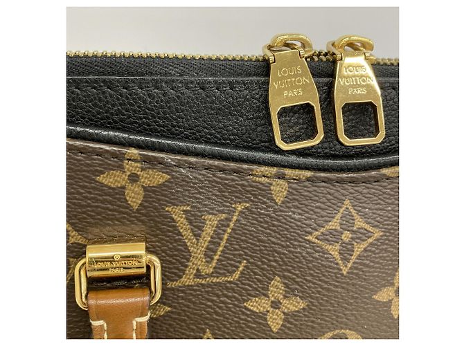 Borsa Louis Vuitton Monogram Pallas Nero - vista 9