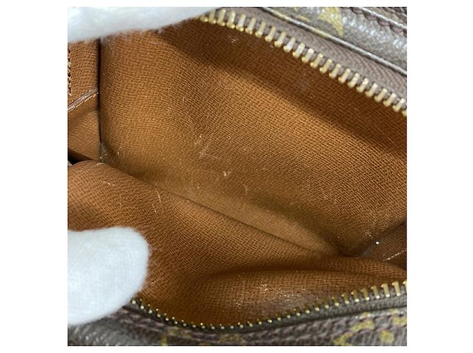 Bolso de hombro Louis Vuitton Monogram Mini Amazon Castaño - vista 11