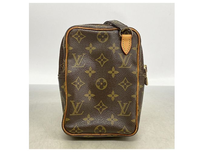 Bolso de hombro Louis Vuitton Monogram Mini Amazon Castaño - vista 12