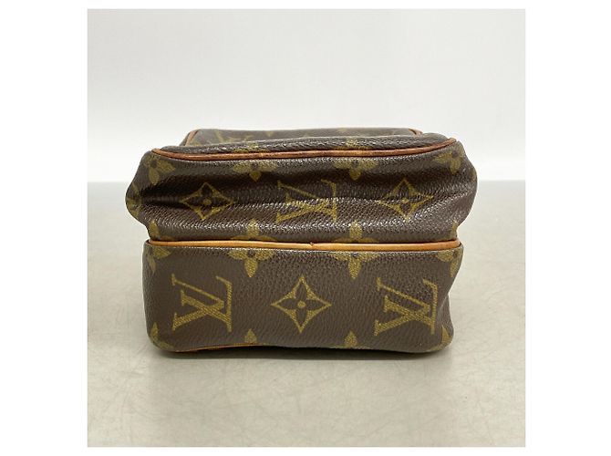 Bolso de hombro Louis Vuitton Monogram Mini Amazon Castaño - vista 3