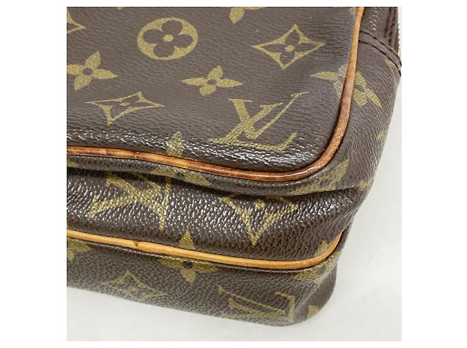 Bolso de hombro Louis Vuitton Monogram Mini Amazon Castaño - vista 6