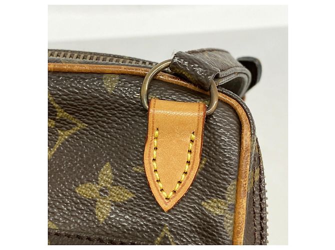 Bolso de hombro Louis Vuitton Monogram Mini Amazon Castaño - vista 8