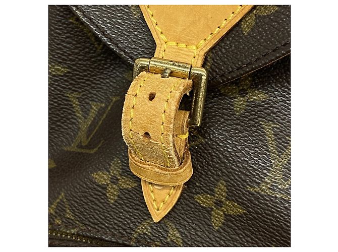 Zaino Louis Vuitton Monogram Mini Montsouris Marrone - vista 11