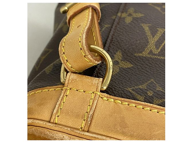 Zaino Louis Vuitton Monogram Mini Montsouris Marrone - vista 12
