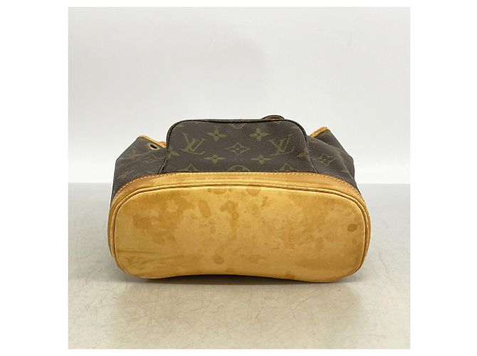 Zaino Louis Vuitton Monogram Mini Montsouris Marrone - vista 3