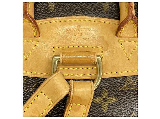 Zaino Louis Vuitton Monogram Mini Montsouris Marrone - vista 5