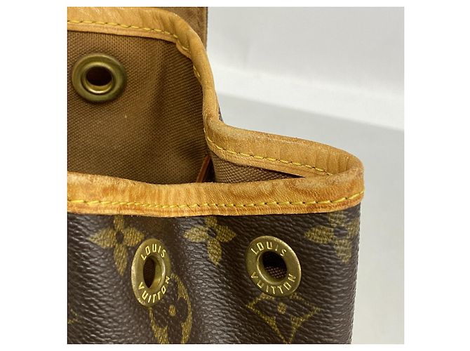 Zaino Louis Vuitton Monogram Mini Montsouris Marrone - vista 6