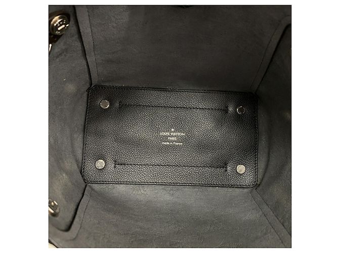 Borsa Louis Vuitton Mahina Hina PM Nero - vista 4
