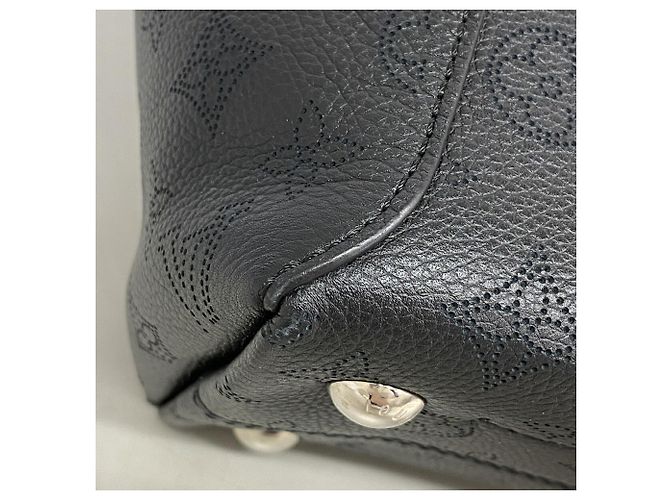 Borsa Louis Vuitton Mahina Hina PM Nero - vista 6