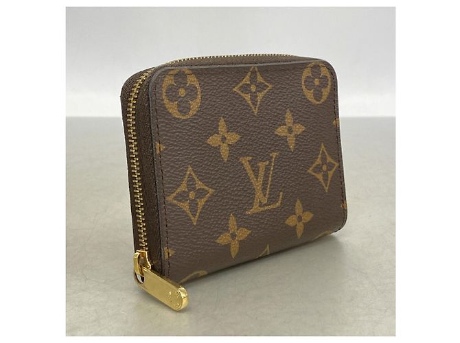 Monedero Zippy Monogram Louis Vuitton Castaño - vista 2