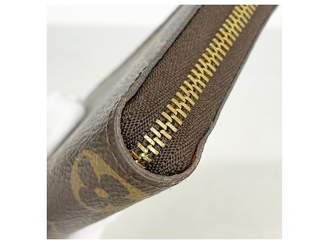 Monedero Zippy Monogram Louis Vuitton Castaño - vista 5