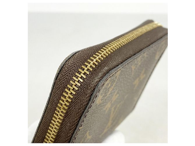 Monedero Zippy Monogram Louis Vuitton Castaño - vista 6
