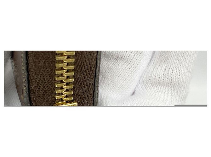 Monedero Zippy Monogram Louis Vuitton Castaño - vista 7
