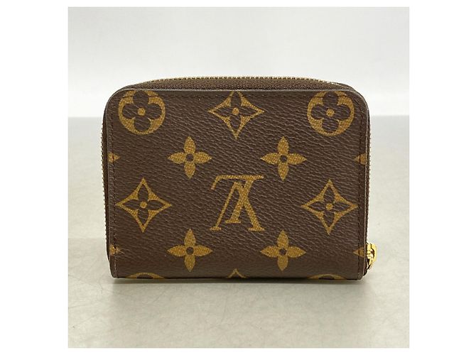 Monedero Zippy Monogram Louis Vuitton Castaño - vista 8