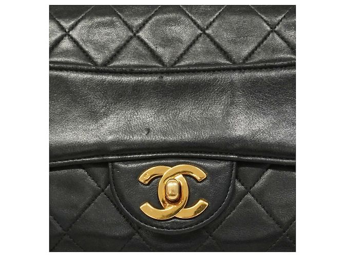Borsa a tracolla Chanel Matelassé Nero - vista 12