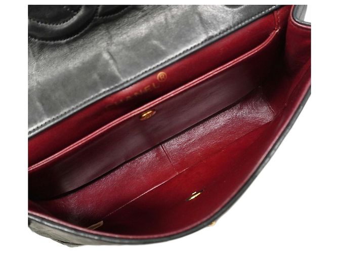Borsa a tracolla Chanel Matelassé Nero - vista 4