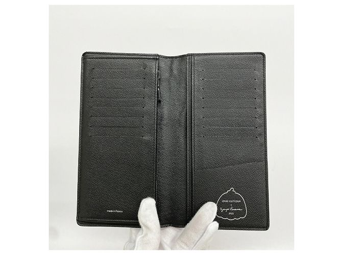 Louis Vuitton Monogram Eclipse Langbörse Schwarz - Ansicht 3