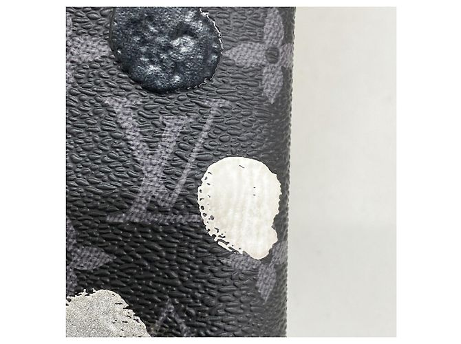 Louis Vuitton Monogram Eclipse Langbörse Schwarz - Ansicht 7