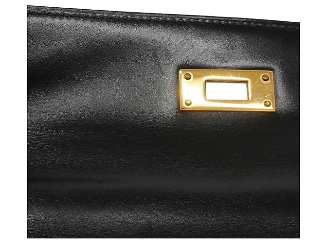 Hermès Hermes Kelly 28 Handtasche Schwarz - Ansicht 10