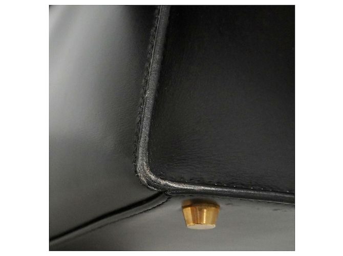Hermès Hermes Kelly 28 Handtasche Schwarz - Ansicht 6