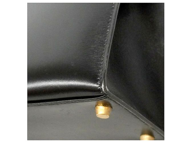 Hermès Hermes Kelly 28 Handtasche Schwarz - Ansicht 7