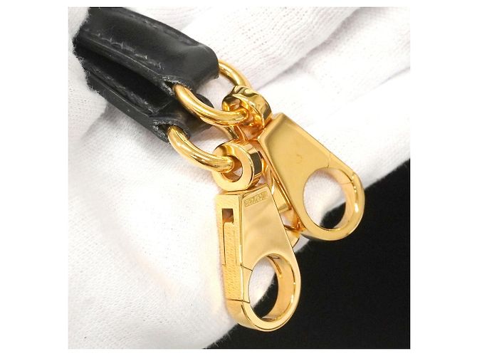 Hermès Hermes Kelly 28 Handtasche Schwarz - Ansicht 8