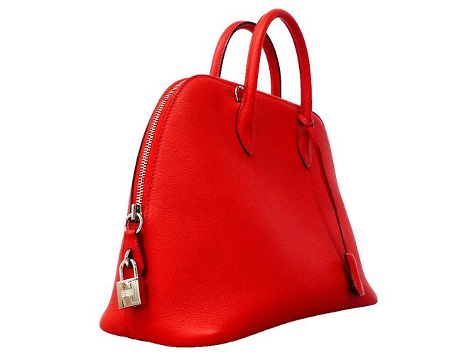 Hermès Borsa Hermes Bolide 192331 Evercolor Rosso - vista 2