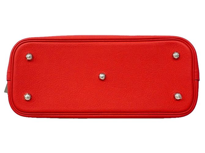 Hermès Borsa Hermes Bolide 192331 Evercolor Rosso - vista 3