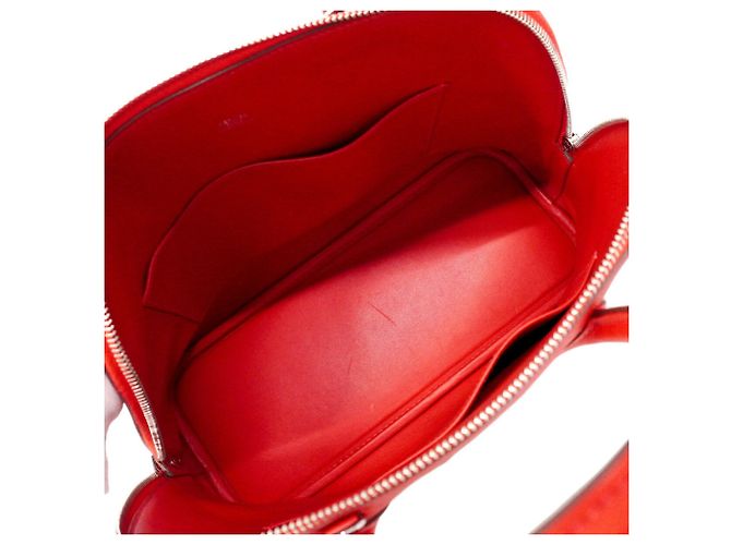 Hermès Borsa Hermes Bolide 192331 Evercolor Rosso - vista 4