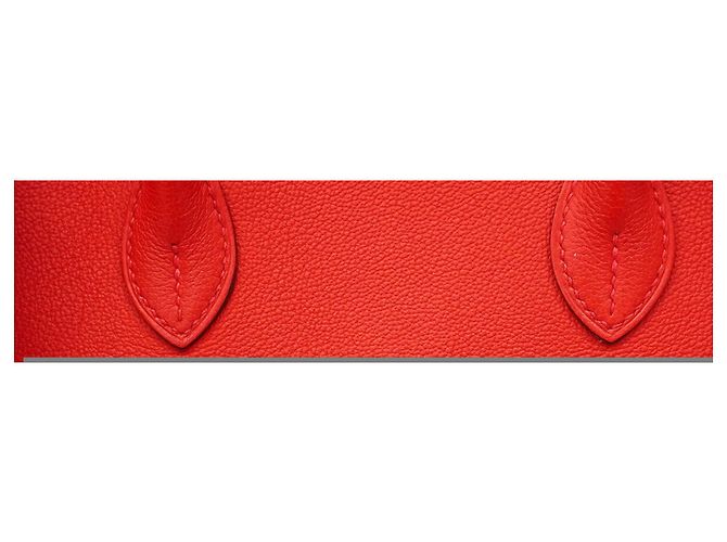 Hermès Borsa Hermes Bolide 192331 Evercolor Rosso - vista 8