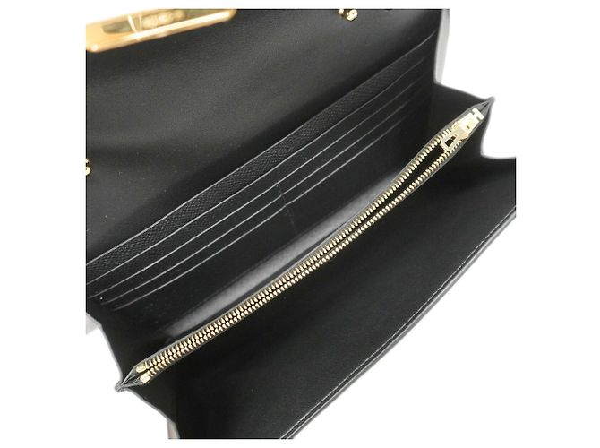 Hermès Cartera Hermes Constance Tougo Negro - vista 4