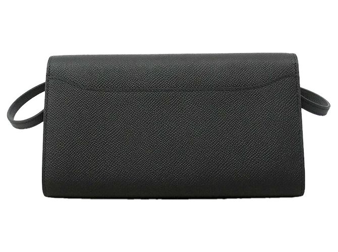 Hermès Cartera Hermes Constance Tougo Negro - vista 7