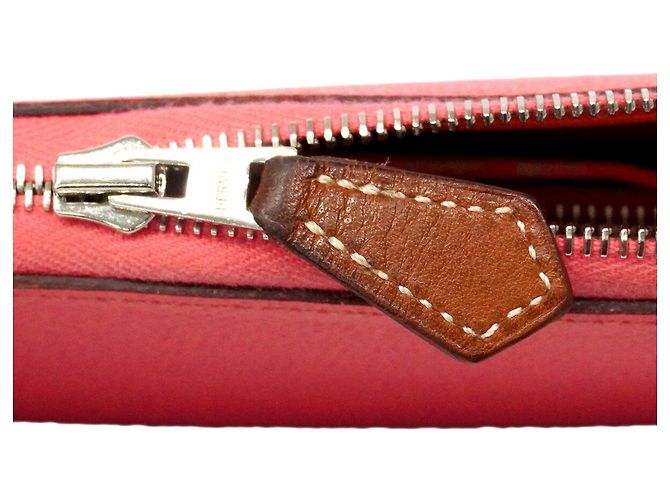 Hermès Cartera larga Hermes Azap en Rose Azalee Rosa - vista 8