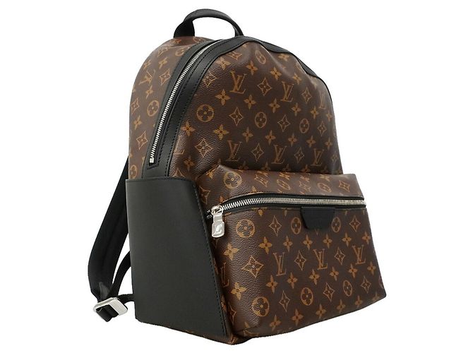Sac à dos Louis Vuitton Monogram Macassar Discovery PM Marron - vue 2