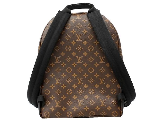 Sac à dos Louis Vuitton Monogram Macassar Discovery PM Marron - vue 7